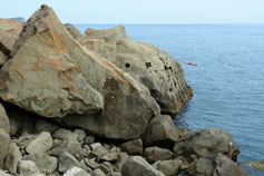 Крым, Алупка, прыжок со скалы