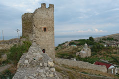 Феодосия. Генуэзская крепость. Башня Криско