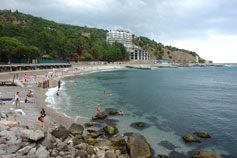 Отдых в Крыму Кастрополь пляж море