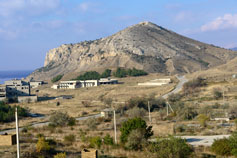 Окрестности Судака. Вид на гору Алчак
